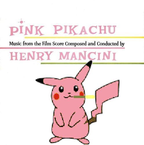 Album cover parody of The Pink Panther by Henry Mancini